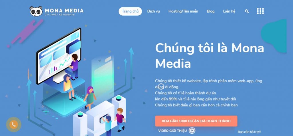 Mona media nhà cung cấp hosting hàng đầu tại Việt Nam