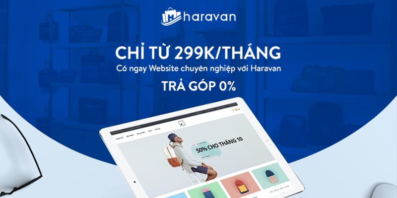 Haravan - Đơn vị thiết kế website giáo dục nổi bật