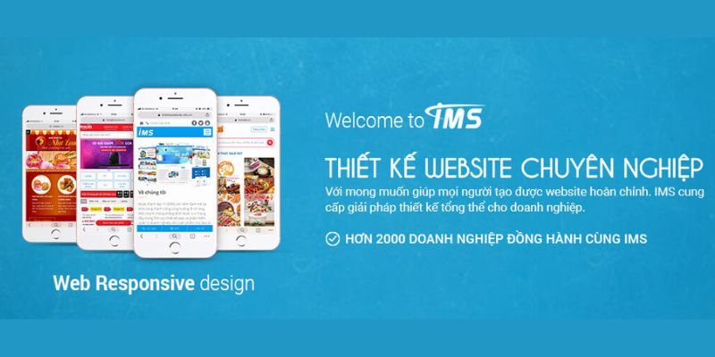 IMS - Công ty thiết kế Website Logistics phổ biến