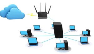 Cài đăt kết nối local network trước khi cài scan to folder