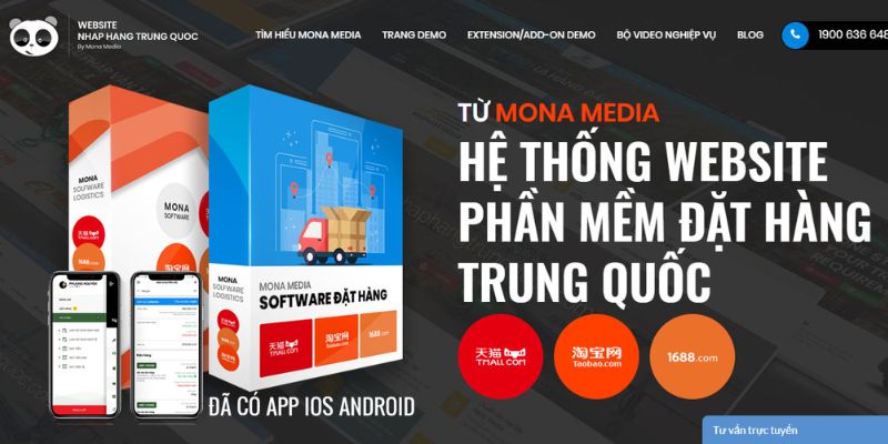 Mona Media - Công ty lập trình ứng dụng đặt hàng Trung Quốc hàng đầu Việt Nam