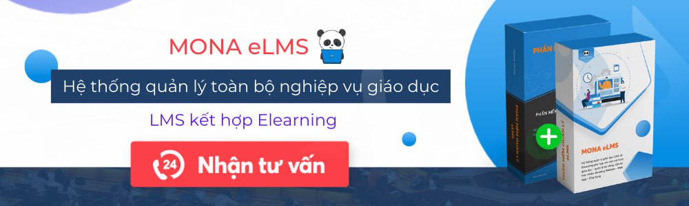 Phần mềm dạy học online Mona eLMS