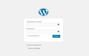 đăng nhập vào wordpress