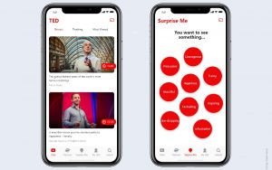 phần mềm luyện nghe tiếng anh TED