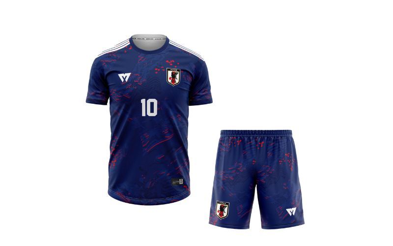 Mẫu áo bóng đá đội tuyển Nhật Bản