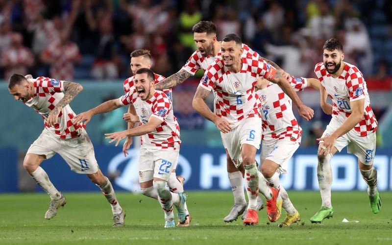 Mẫu áo của đội tuyển Croatia