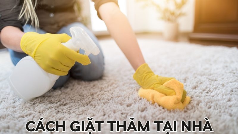 Cách Giặt Thảm Tại Nhà Đơn Giản, Nhanh Chóng Và Hiệu Quả