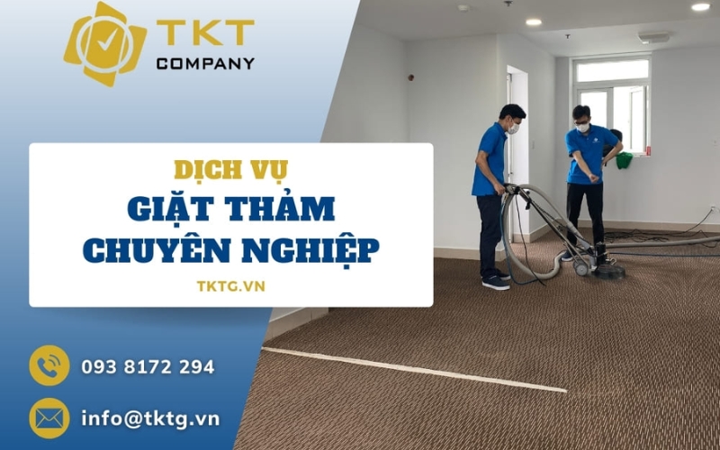 Dịch vụ vệ sinh thảm của TKT Company