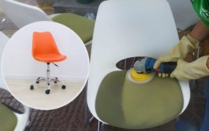cách vệ sinh ghế nhựa văn phòng