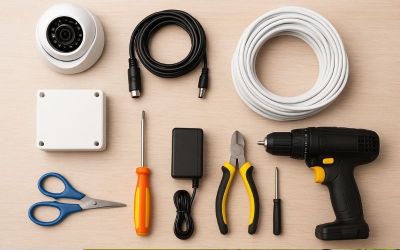Chuẩn bị đầy đủ dụng cụ và thiết bị